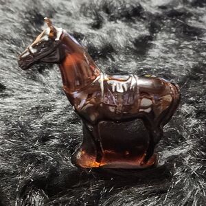 Avon Brown Horse Sculpture Art Piece. EMPTY BOTTLE.